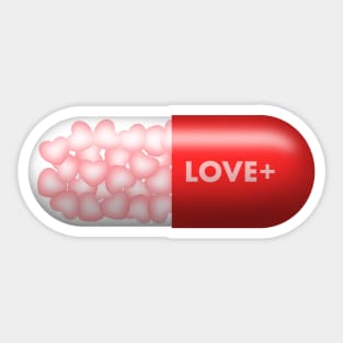 Love Pill Sticker